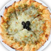 Cheese And Zaatar Manakeesh