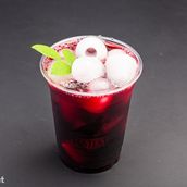 Iced Karkade (Hibiscus Tea)