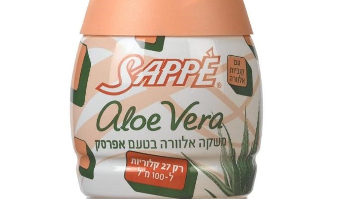 Aloe Vera drink peach Sappe
