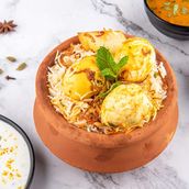 Kolkata Egg Masala Biryani