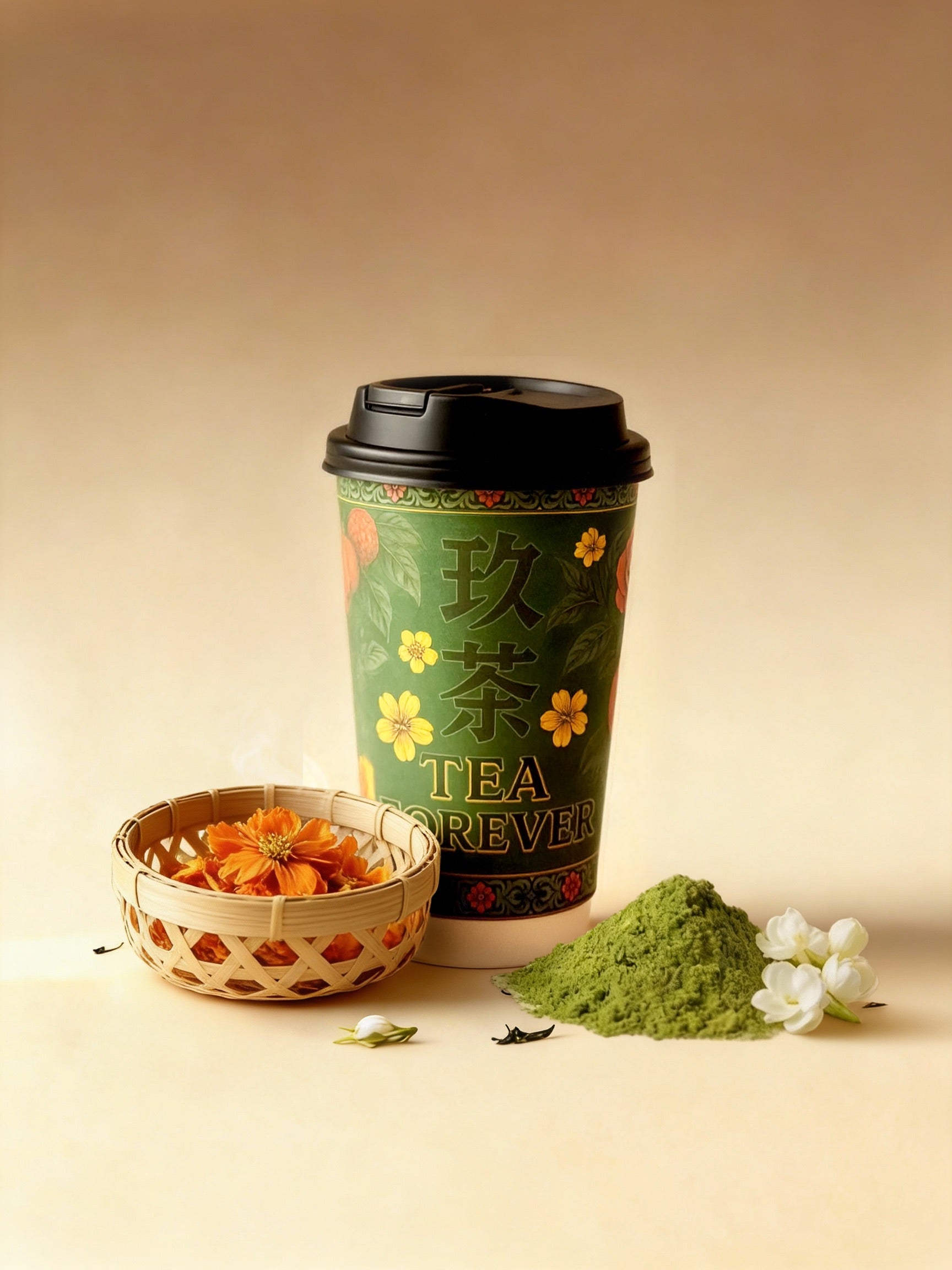 橙花维也纳•橙花抹茶碧螺春 Neroli Matcha
