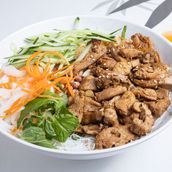 Bún Gà -Lemongrass Chicken Bun