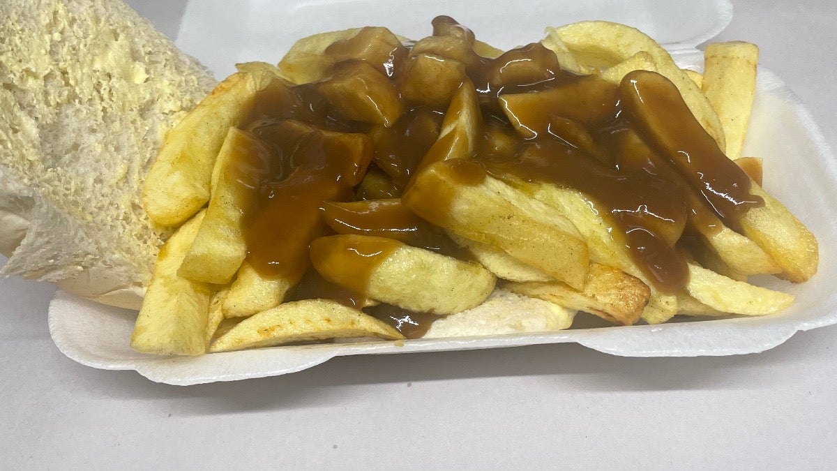 Chip and Gravy Barm
