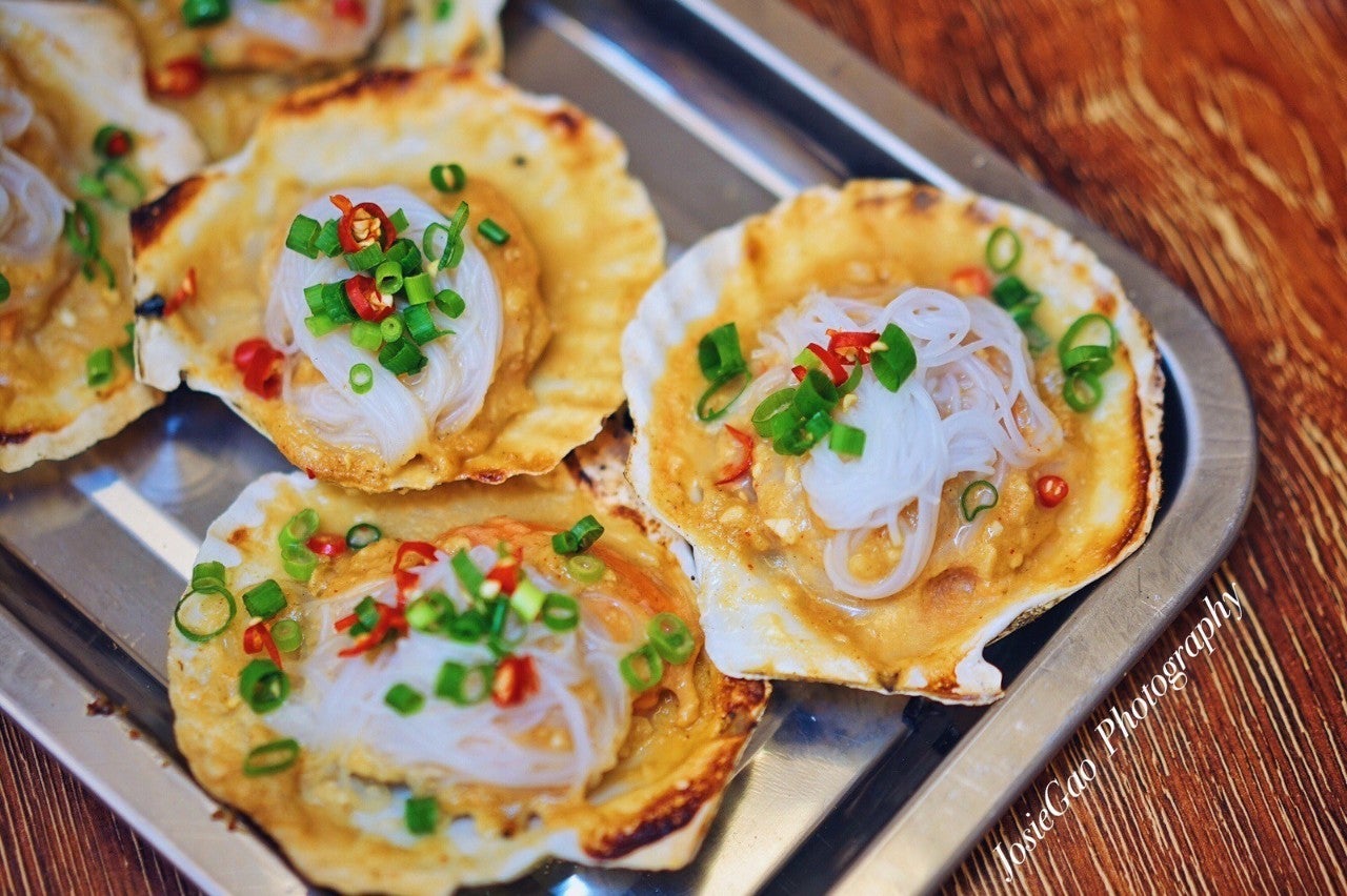 Grilled Scallops蒜蓉粉丝扇贝