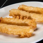 Battered Halloumi And Chips