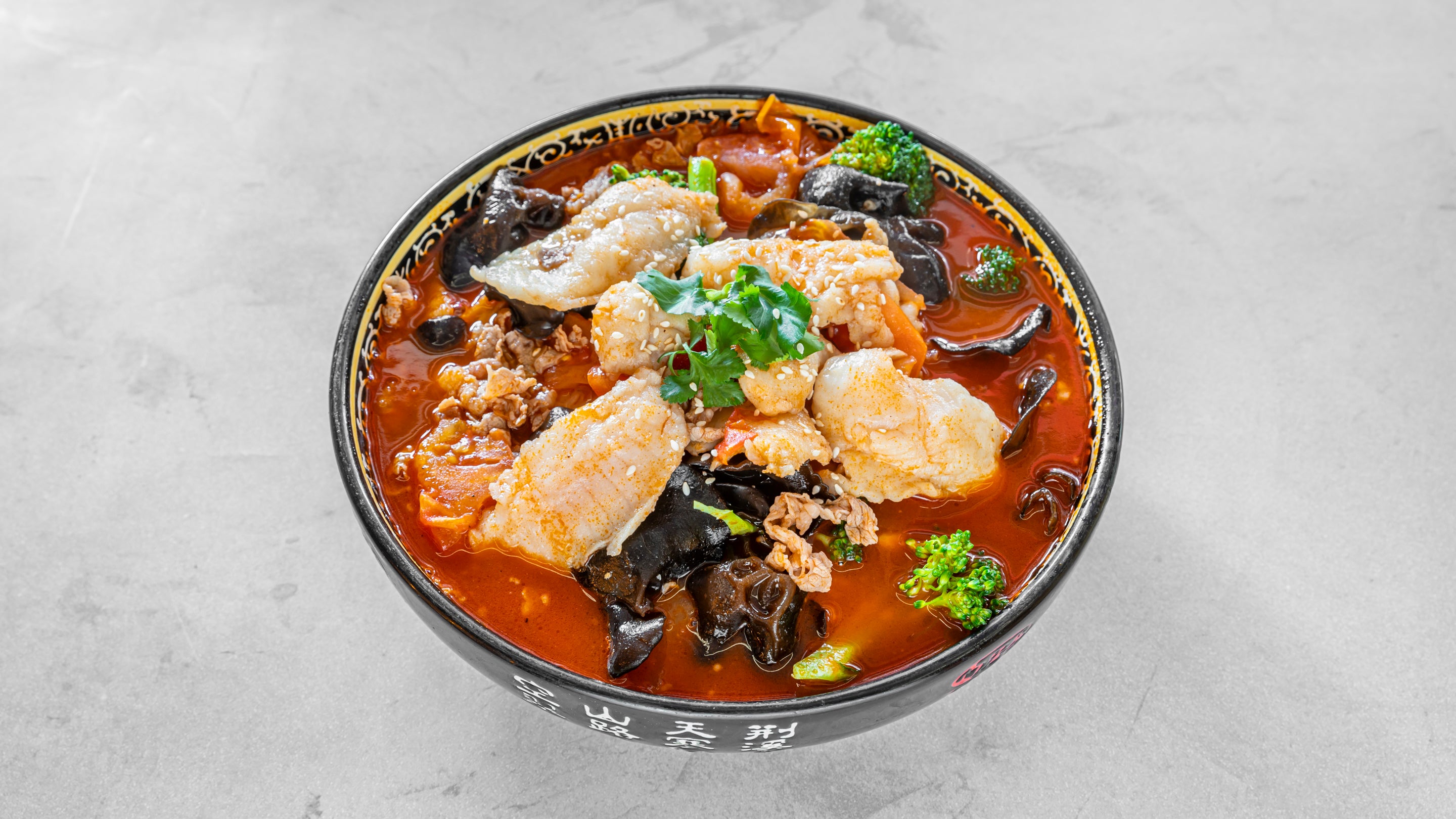 [3859] Fish Beef Mini Hot Pot Malatang 鲜鱼肥牛麻辣烫