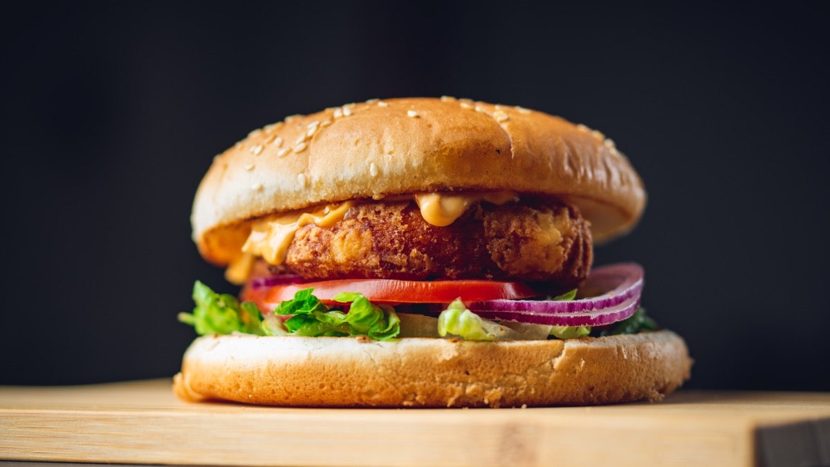 Halloumi burger