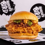 Massala Chicken Burger