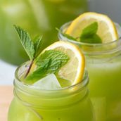 Fresh Lemon Mint Juice
