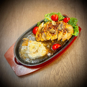 Chicken Steak on Gravy