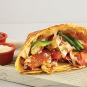 Jumbo Hot Dog Crepe