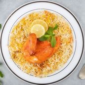 Quarter Chicken Mandi With Rice