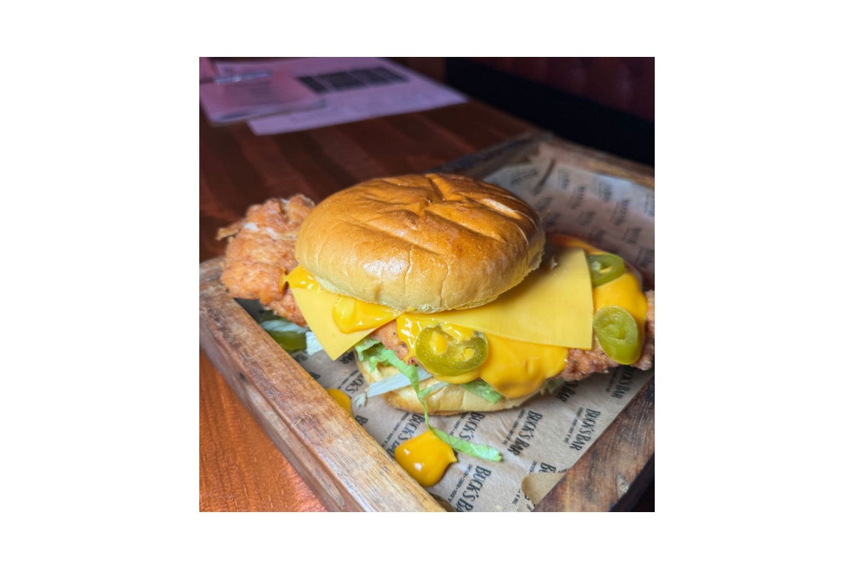 Mexi Cheese Chicken Burger
