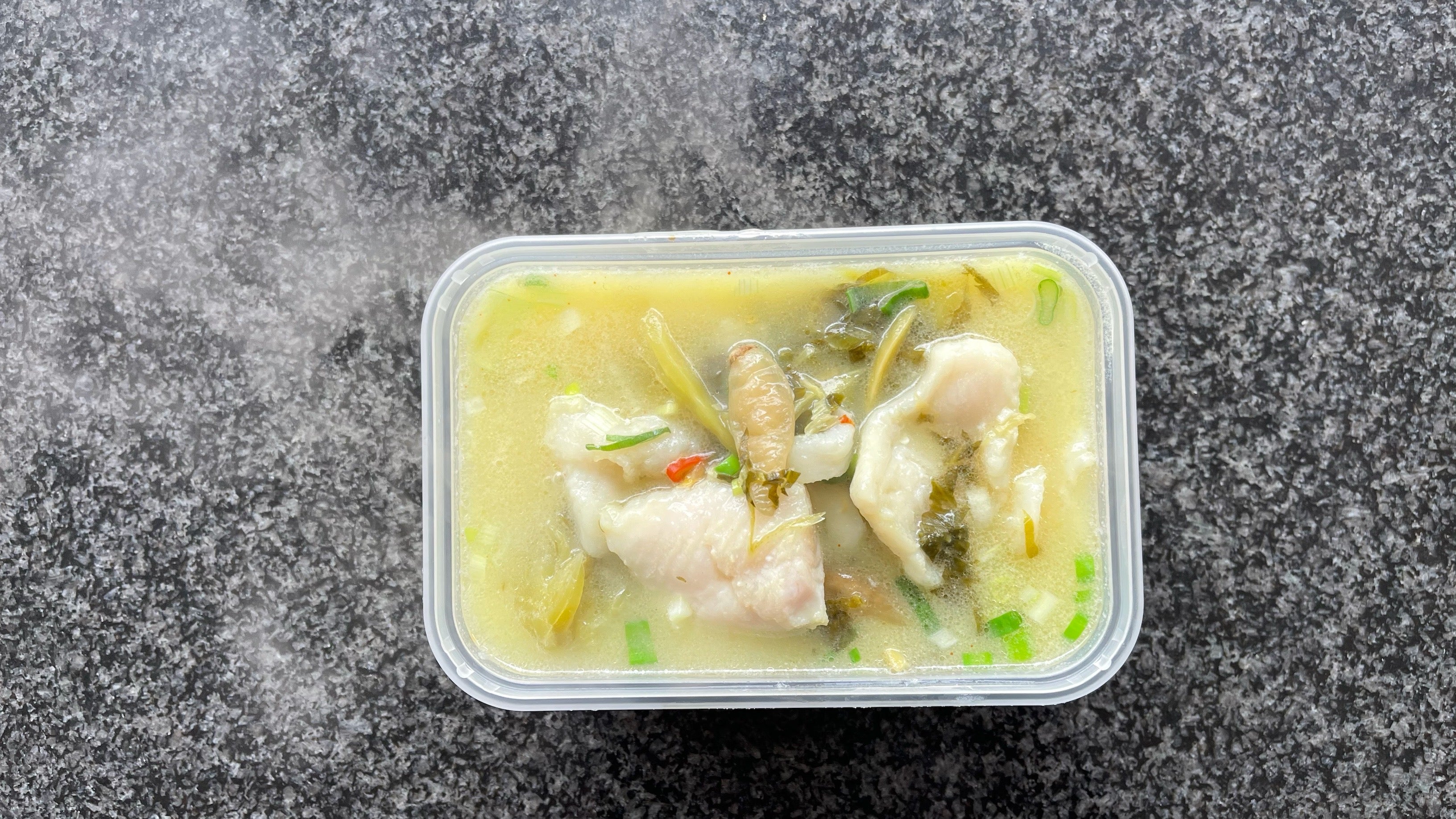 Boiled Fish with Pickled Cabbage and Chilli Soup 酸菜鱼
