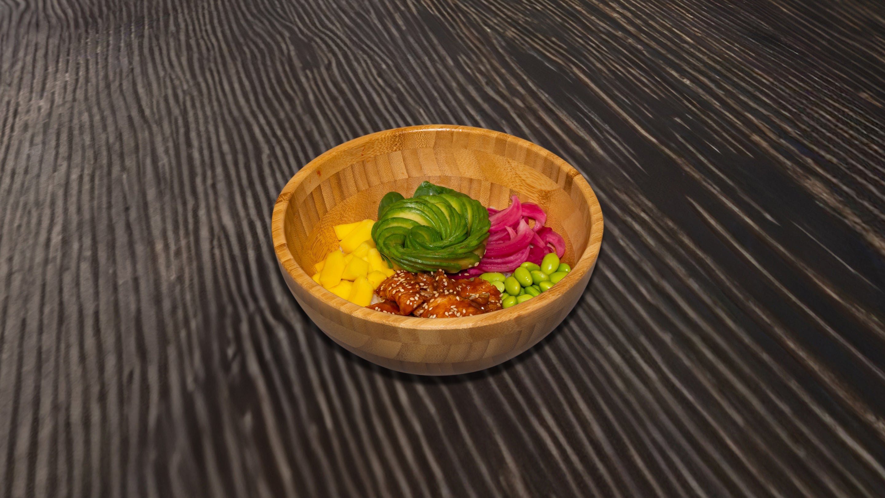 Salmon Teriyaki Bowl
