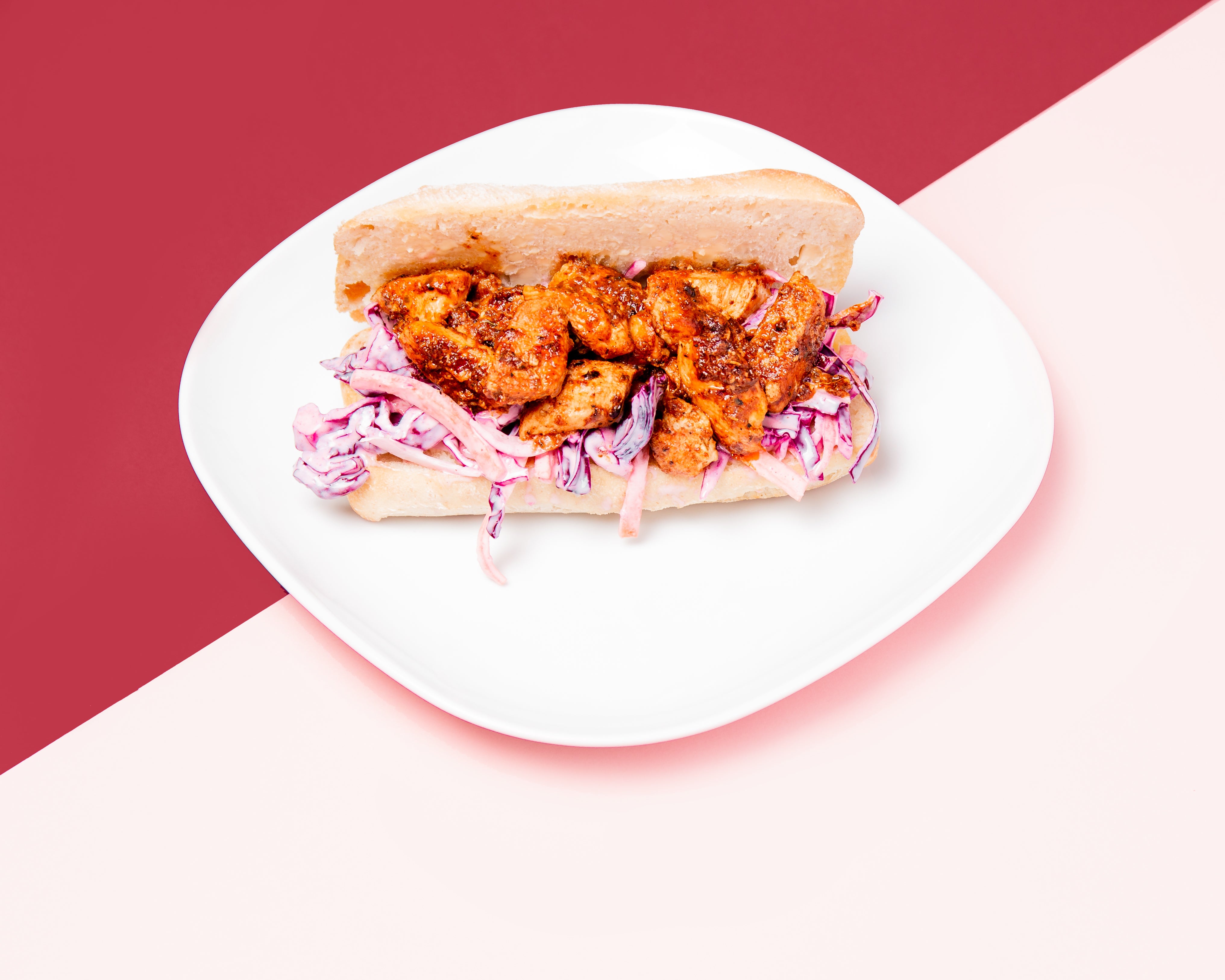 Cajun Chicken & Coleslaw