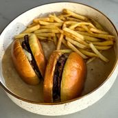 Creamy Beef Burger With Mushrooms