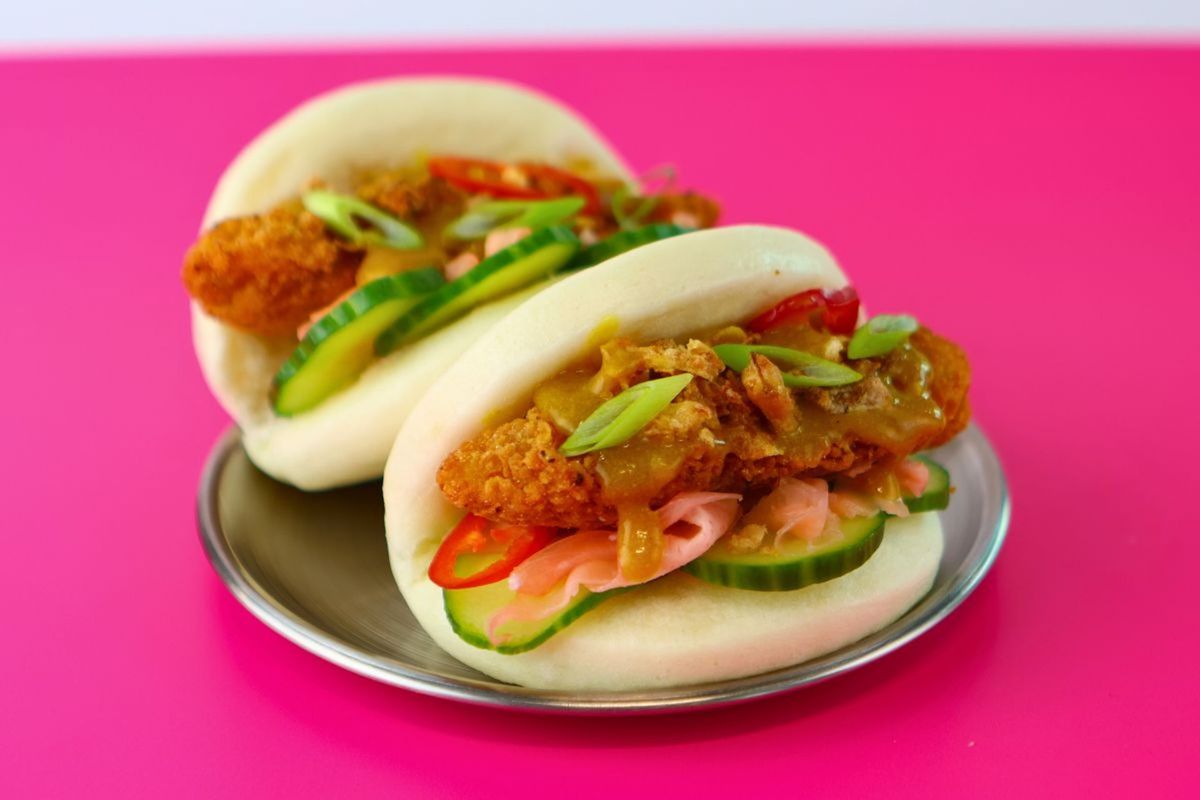 Chicken Bao Sando