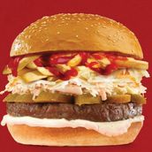 Lebanese Beef Burger