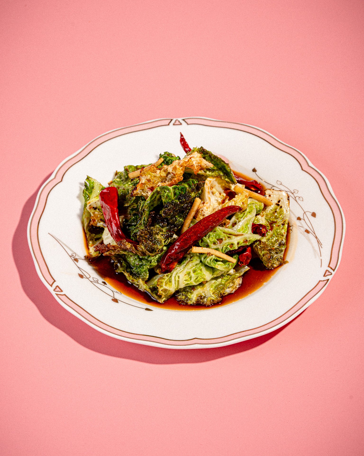 Hot + Sour Savoy Cabbage
