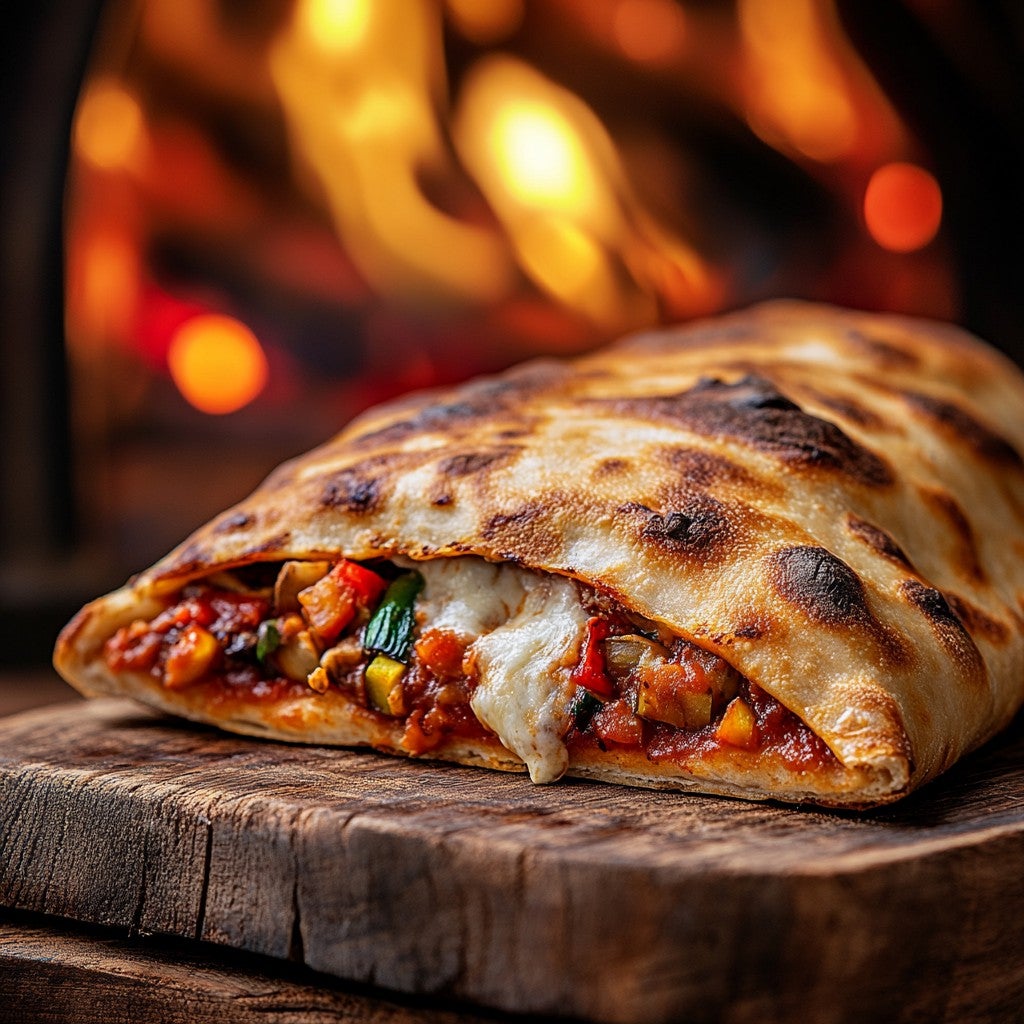 Pizza Roll Calzone Vegetariano ����