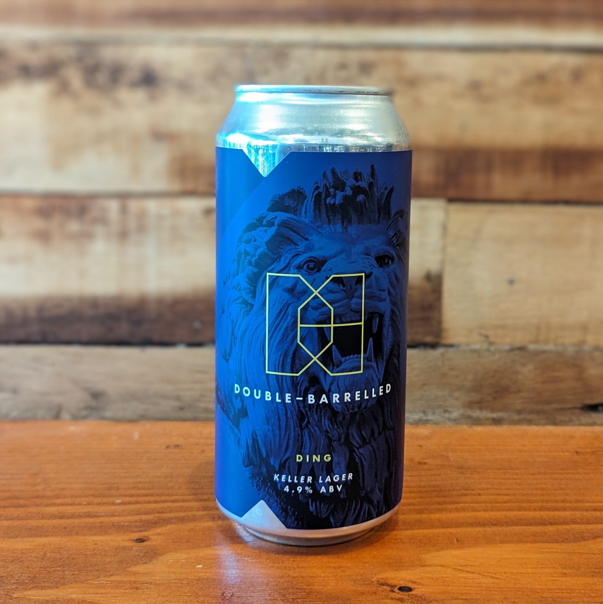 Double Barrelled Ding Lager