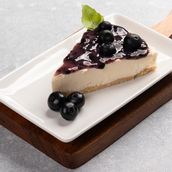Blueberry Cheese Cake Slice
