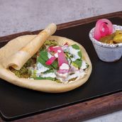 Falafel Tahini Sandwich