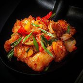 Crispy Fish In Piquant Sauce