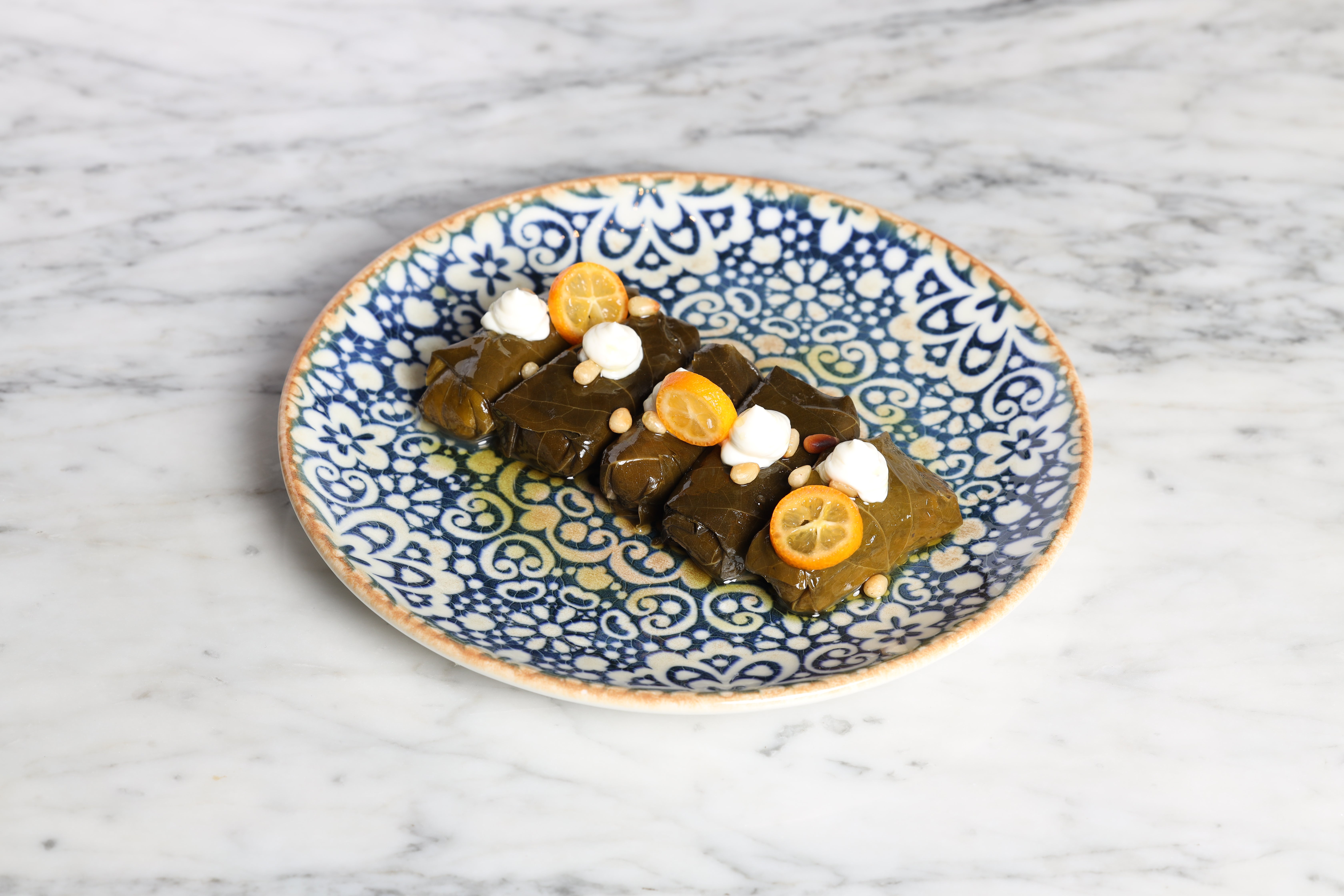 Vine Leaves Stuffed with Seasoned Rice - Dolme