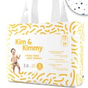 Kim And Kimmy Size 6 Diapers, 15 To 20 Kg, Qty 38