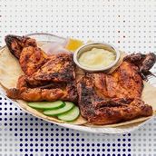 haba chicken Plain on charcoal