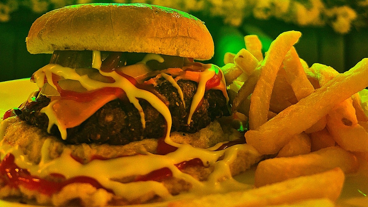 Chappli Kebab Burger Meal