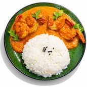 Thai-Japanese  fusion Shrimp Curry
