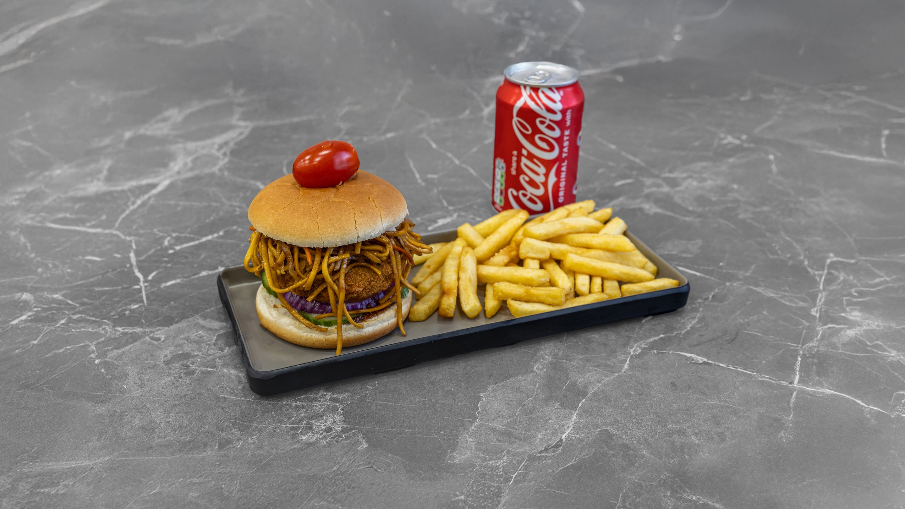 Noodles Burger Meal