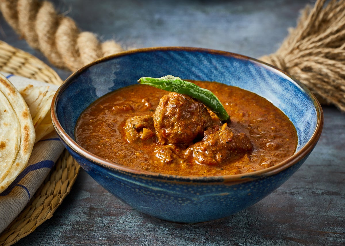 Kola Urandai Lamb Curry