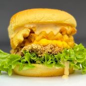 Chicken Zinger Burger with French Fries
