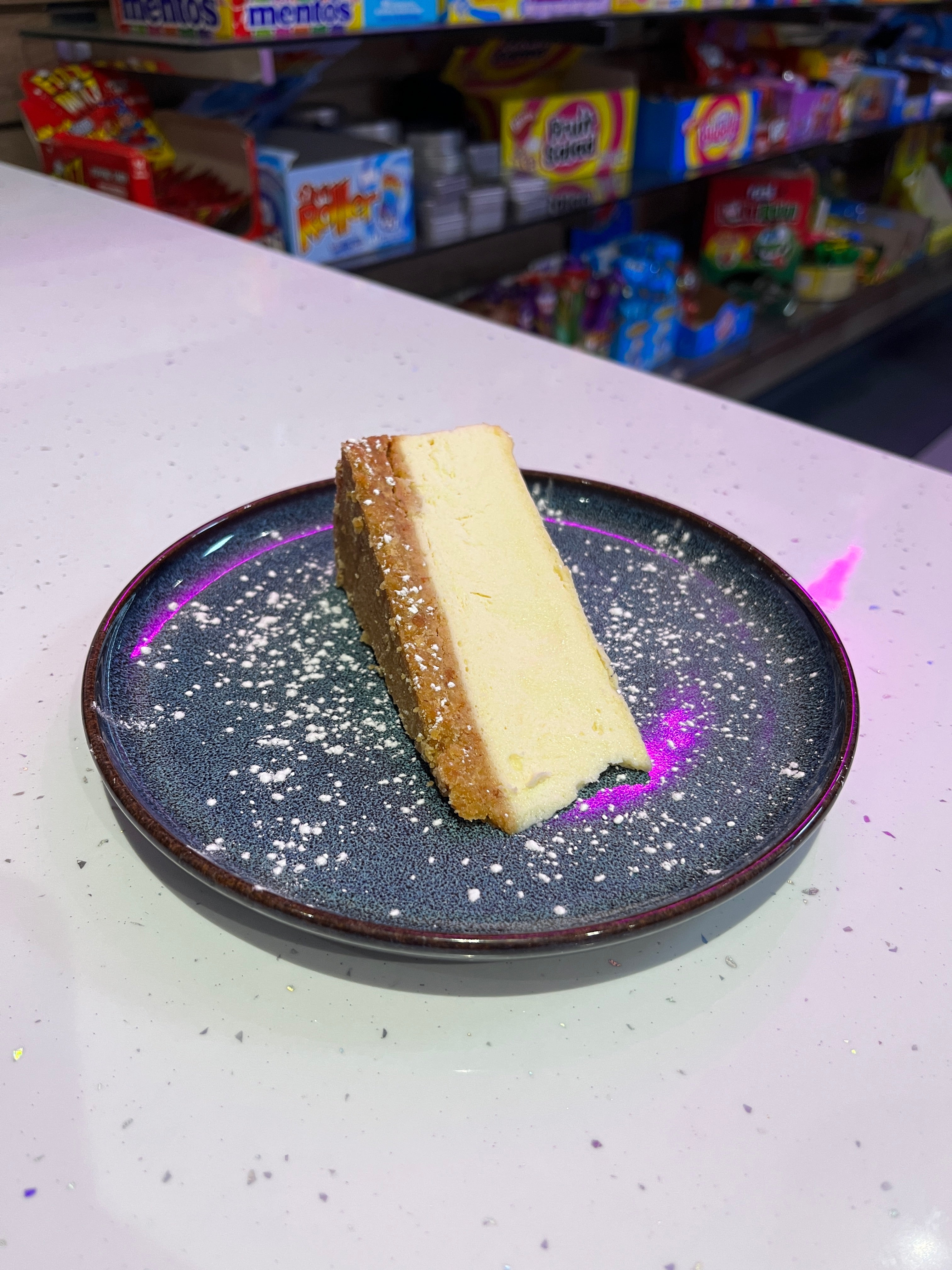 New York Vanilla Cheesecake