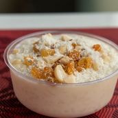 Rice Pudding With Nuts