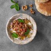 Labneh With Makdous