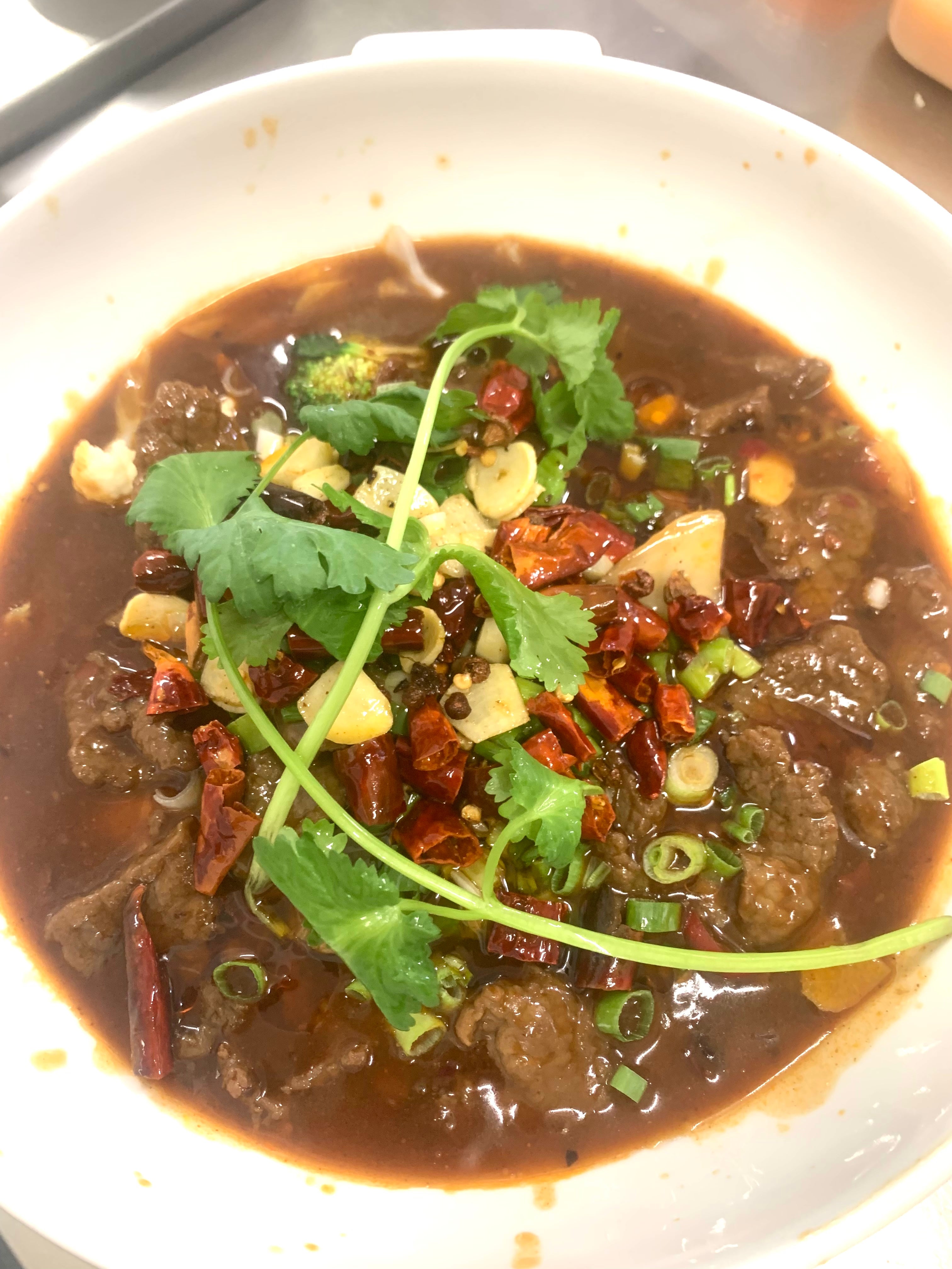 水煮牛肉 Sichuan Boiled Beef