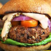 Veg Fusion Burger 