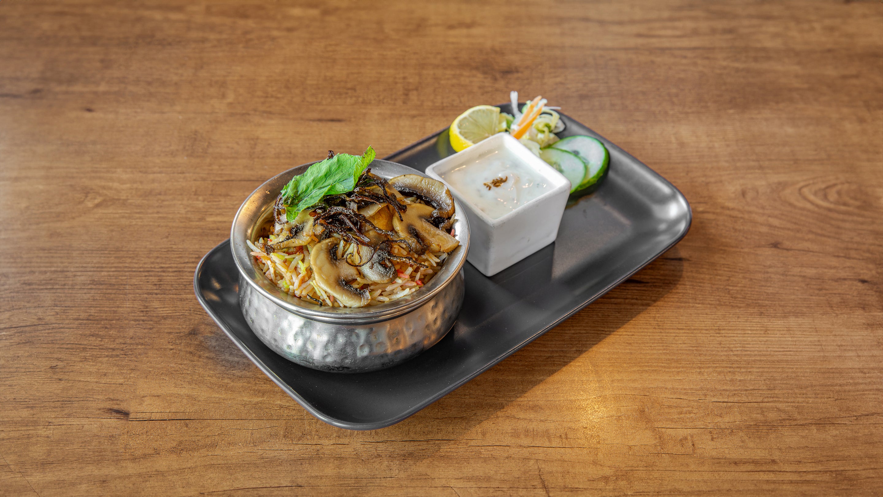 Mushroom Biryani