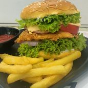 Shrimp Burger 