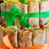 Chicken Shawarma Cake 