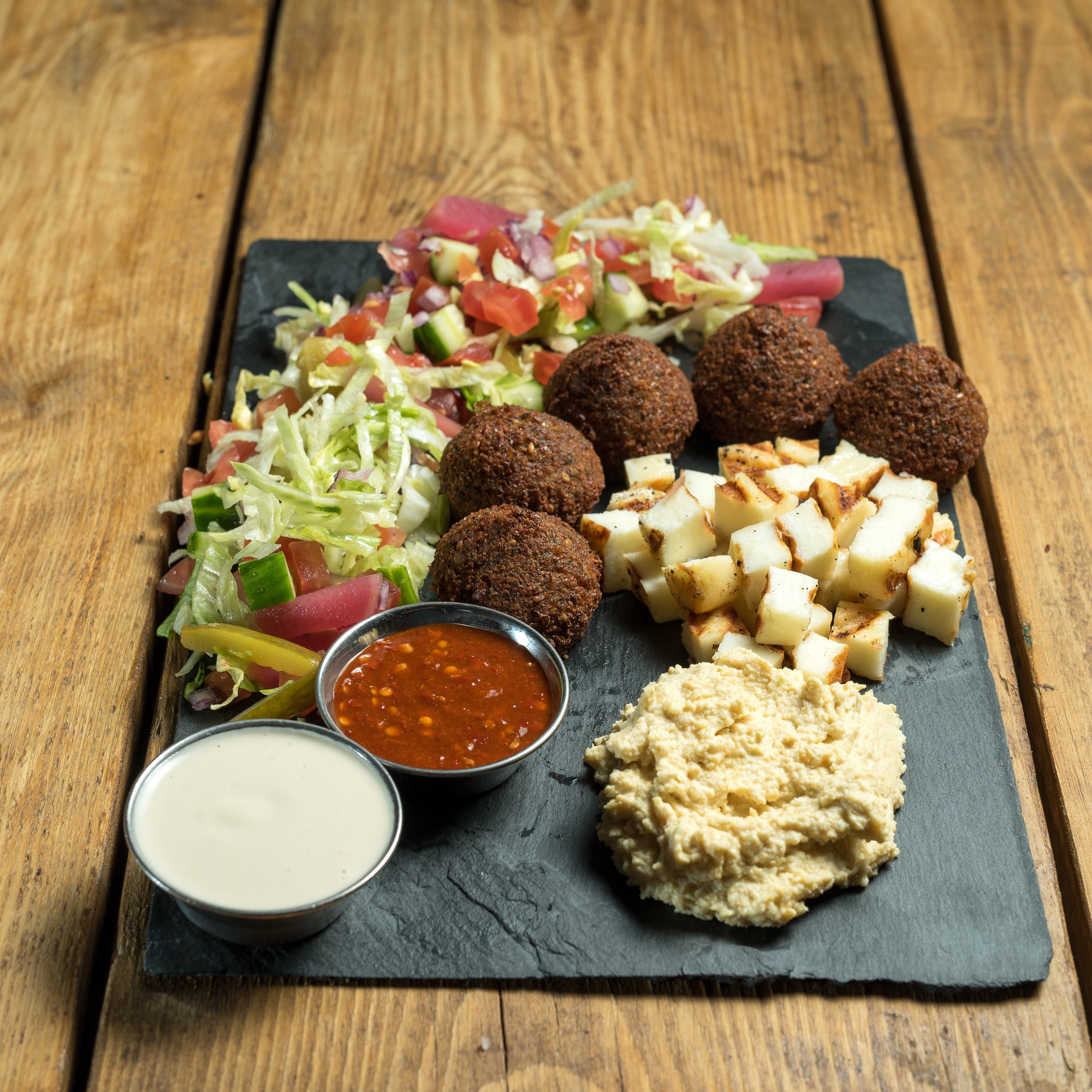 The Falafel and Halloumi Box