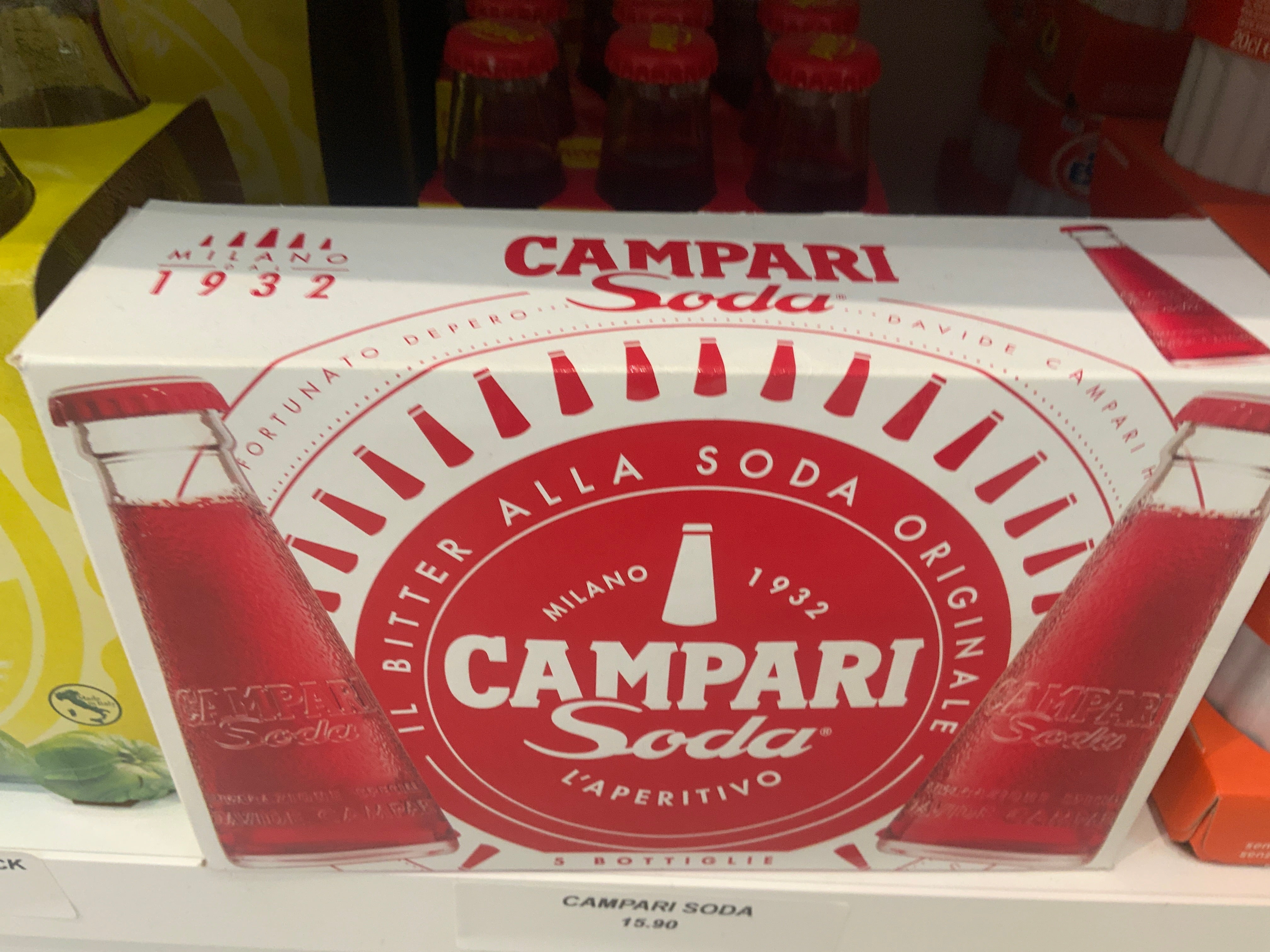 Campari Soda 5 Pack