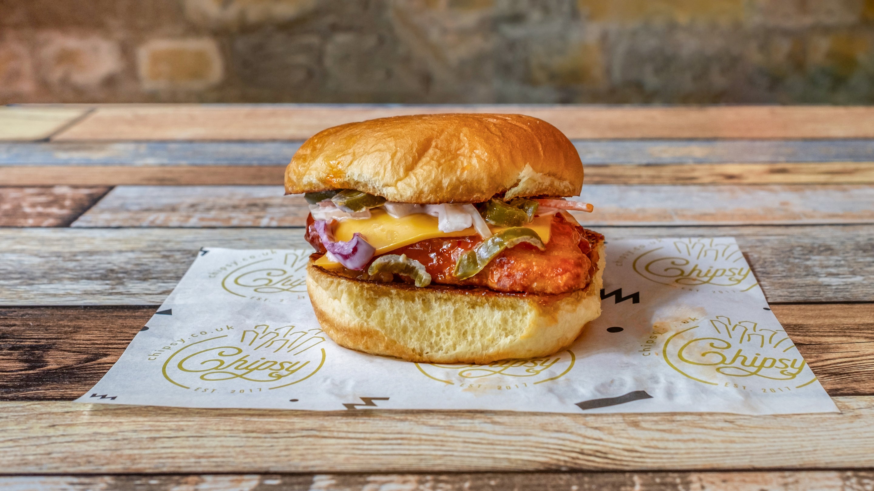 BBQ Fried Chicken Burger