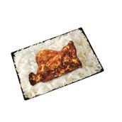 White Rice With Charcoal
