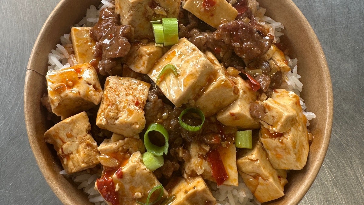 Mapotofu Rice(beef mince)